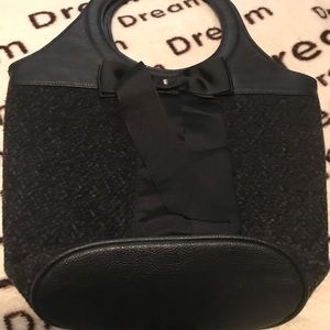 Black handbag